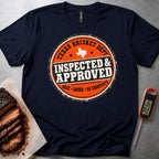 Texas Brisket t-shirt — Navy