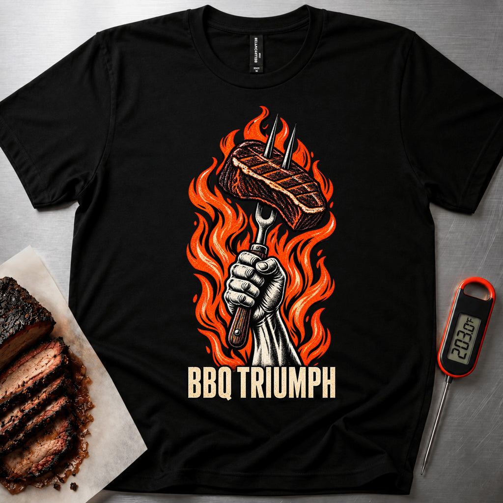 Triumph t-shirt – Black Heather