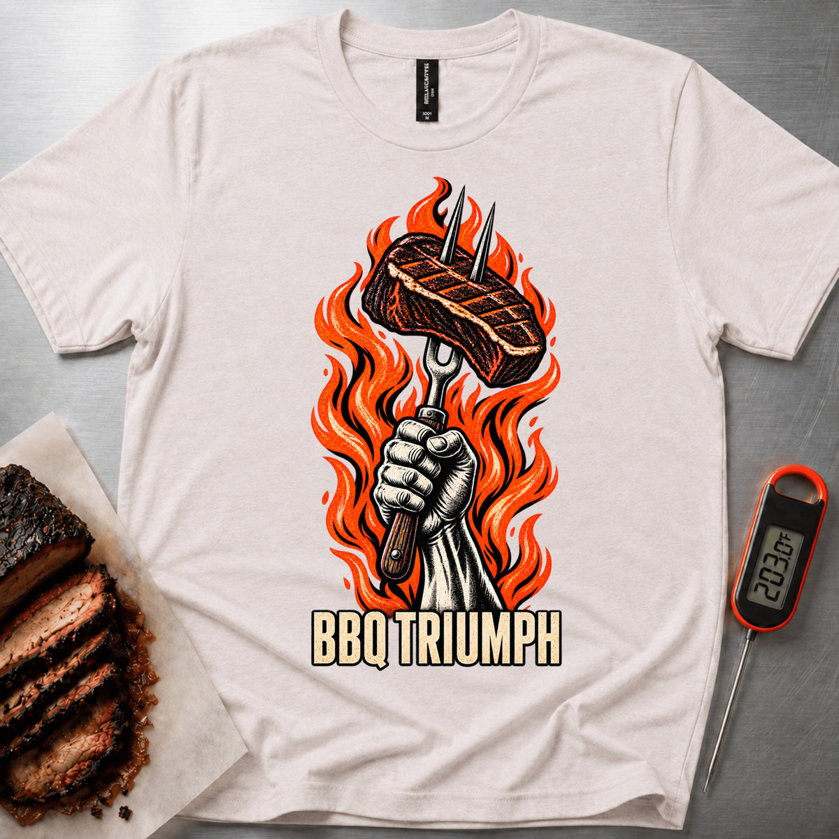 Triumph t-shirt – Heather Dust