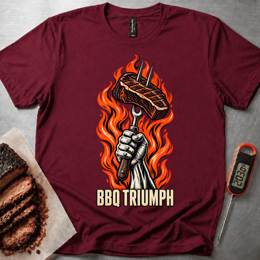Triumph t-shirt – Maroon