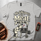Whispers to Meat t-shirt - Athletic Heather