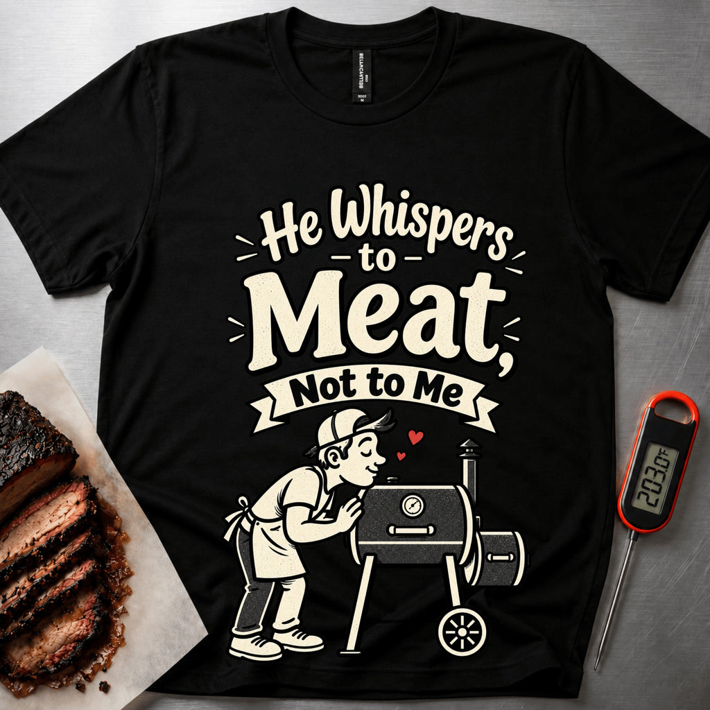 Whispers to Meat t-shirt - Black